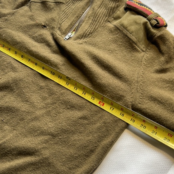 Oakley Lambs Wool Pullover Sweater Military Green Milsim Army Style Sweatshirt - Picture 11 of 13